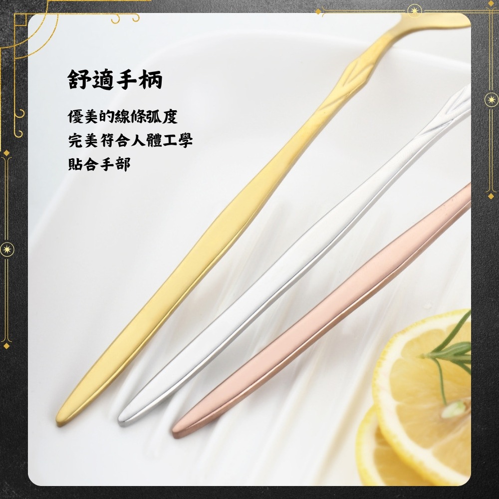 【巔品購物】 玫瑰湯匙 410不鏽鋼 咖啡湯匙 不鏽鋼湯匙 咖啡勺 甜點湯匙-細節圖5