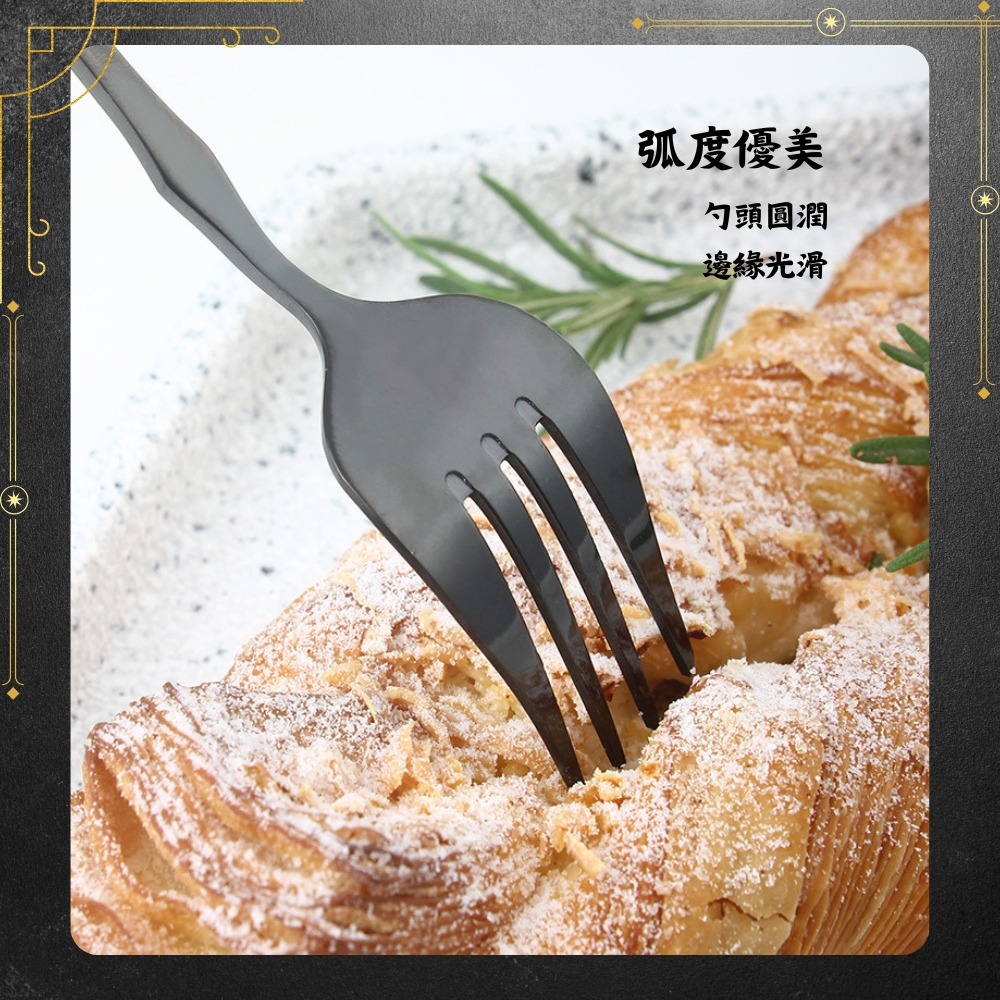 【巔品購物】 玫瑰湯匙 410不鏽鋼 咖啡湯匙 不鏽鋼湯匙 咖啡勺 甜點湯匙-細節圖8