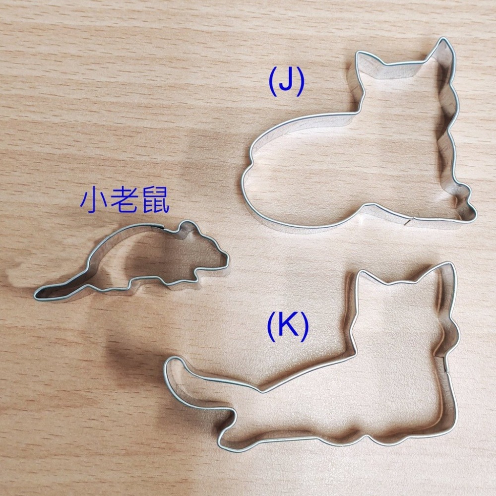 【巔品購物】✅發票 貓咪小魚餅乾模 餅乾壓模 餅乾模具 卡通餅乾模 糖霜餅乾模 翻糖工具 切模 巧克力壓模餅乾模-細節圖7