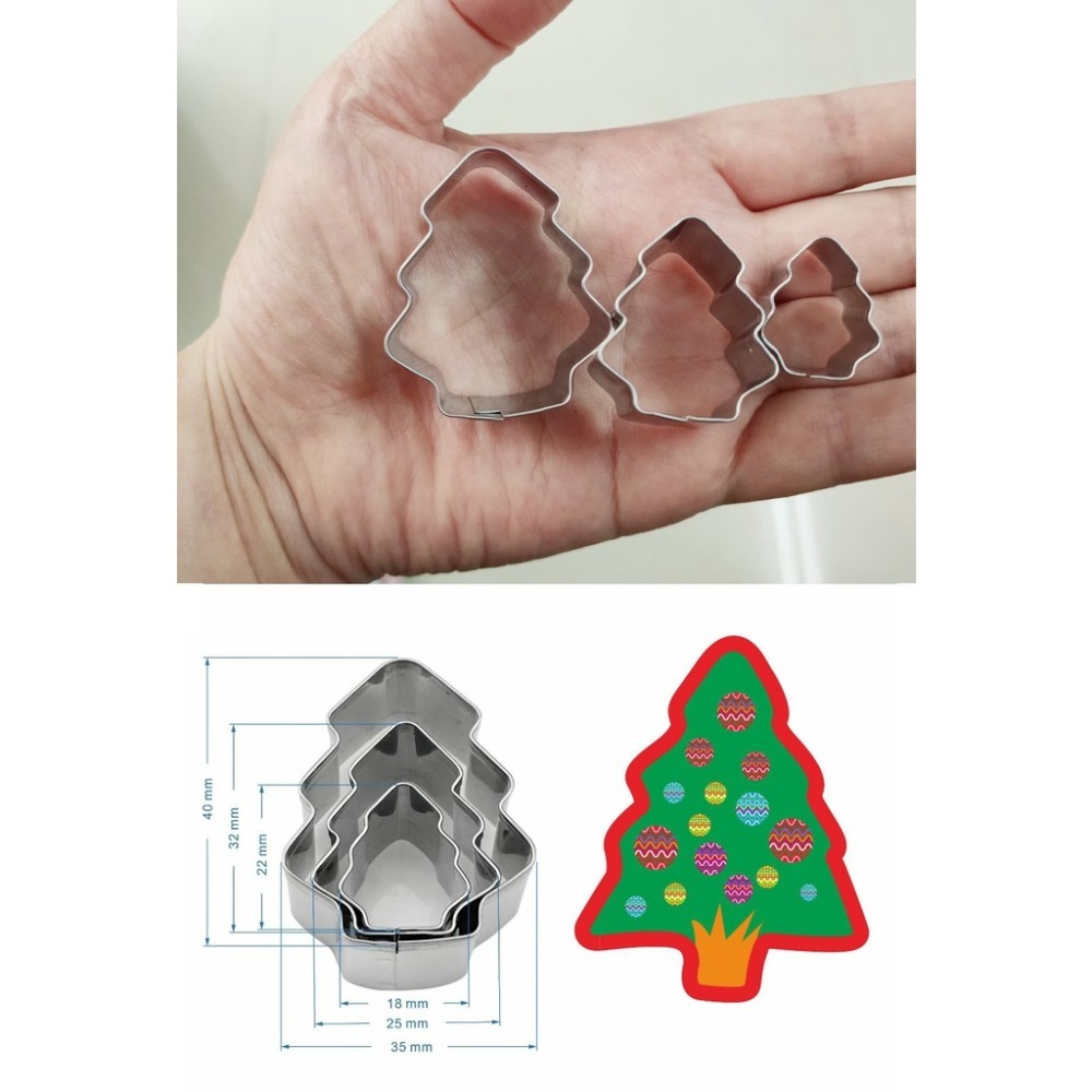 迷你聖誕樹三件套