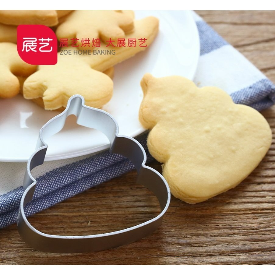 【巔品購物】✅發票 貓咪小魚餅乾模 餅乾壓模 餅乾模具 卡通餅乾模 糖霜餅乾模 翻糖工具 切模 巧克力壓模餅乾模-規格圖9