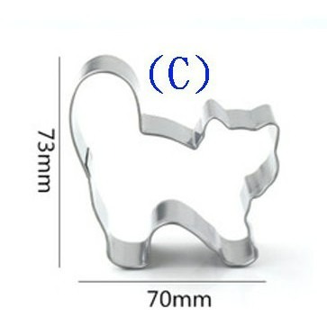 【巔品購物】✅發票 貓咪小魚餅乾模 餅乾壓模 餅乾模具 卡通餅乾模 糖霜餅乾模 翻糖工具 切模 巧克力壓模餅乾模-規格圖9