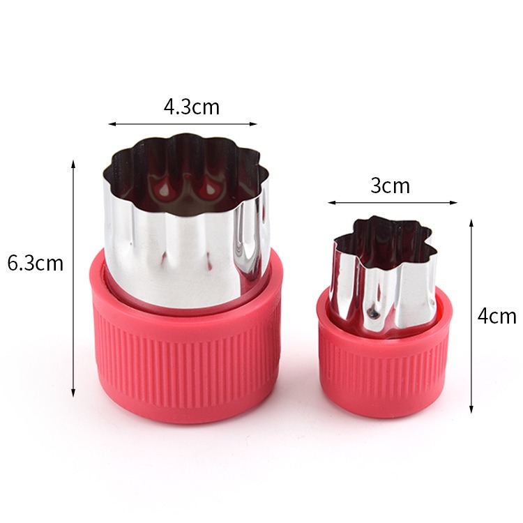 【巔品購物】✅發票 12件組不鏽鋼壓花切模 餅乾模 蝴蝶麵模具 迷你餛飩壓模 水果切模 護手壓花模具-細節圖2