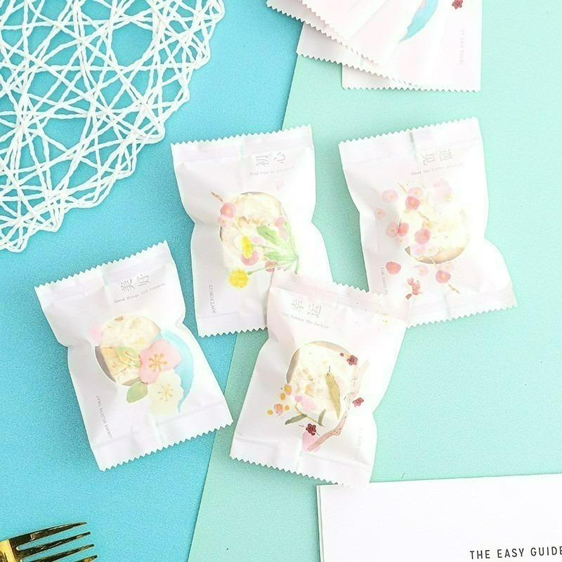 【巔品購物】✅發票 7*10公分 雪Q餅袋 雪花酥袋 雪Q餅包裝袋 雪Q餅機封袋 糖果袋 雪花酥包裝袋 點心袋 牛軋糖袋-規格圖8