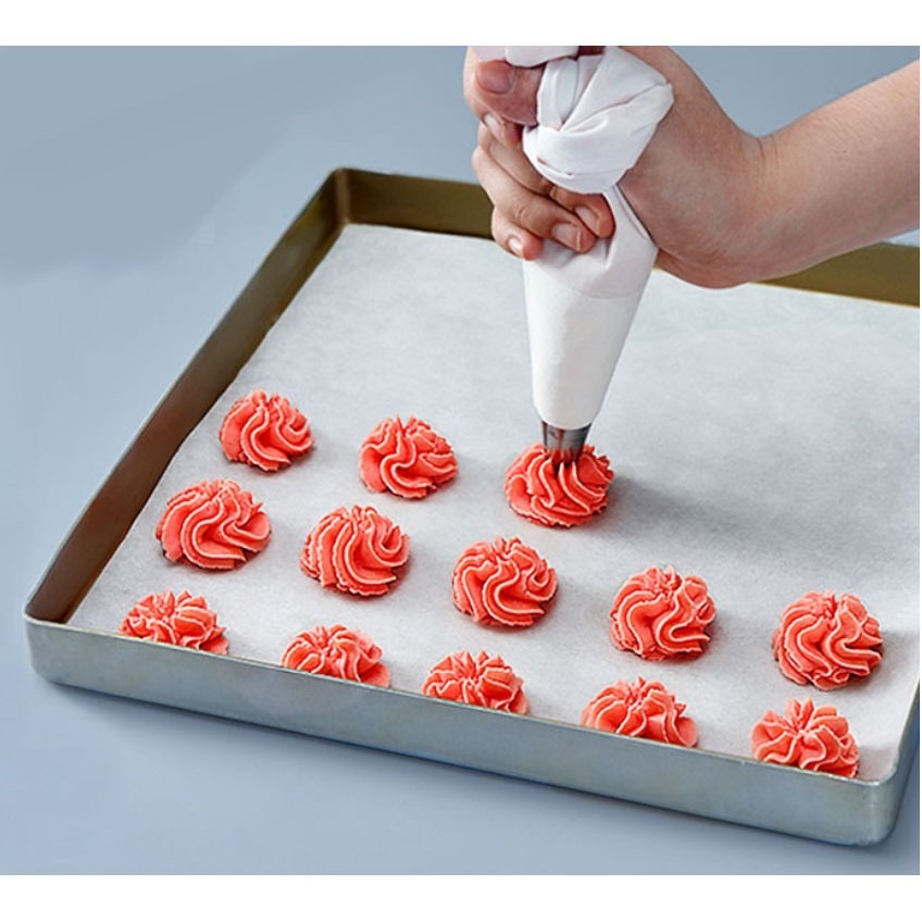 【巔品購物】✅發票 (買10送1) 加厚棉布擠花袋 棉布擠花袋 棉布裱花袋 加厚棉帆布擠花袋 擠花餅乾 曲奇餅乾不易爆裂-細節圖8