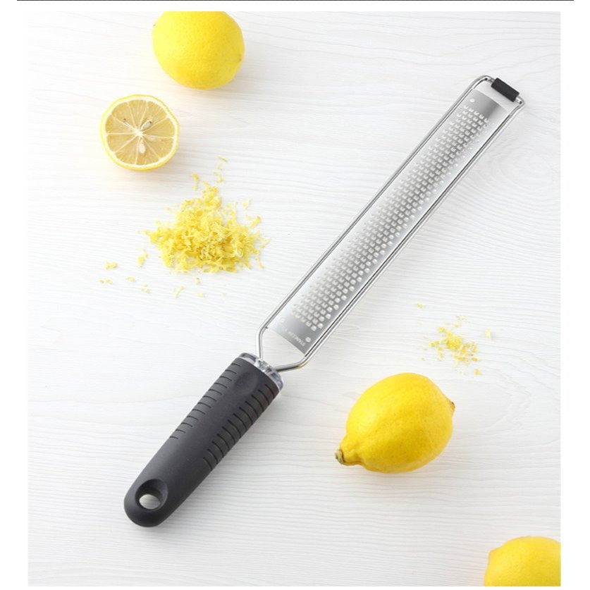 【巔品購物】304不鏽鋼奶油起司刨刀 檸檬鉋刀 刨絲器 胡蘿蔔刨絲-細節圖4