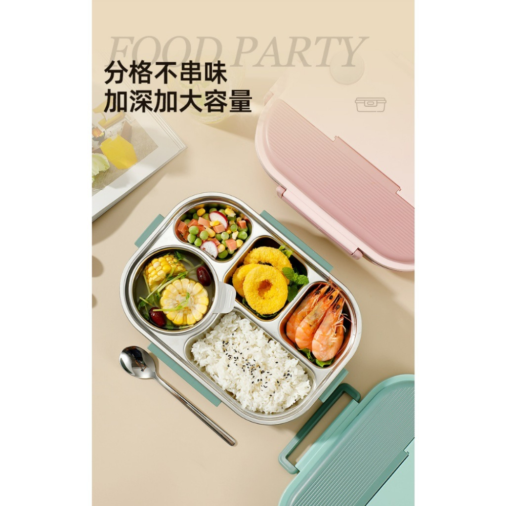 【巔品購物】【可進微波爐】304不鏽鋼便當盒 微波加熱 隔水保溫 便當盒 午餐盒 密封便當盒 上班族自帶餐盒 學生餐盒-細節圖8