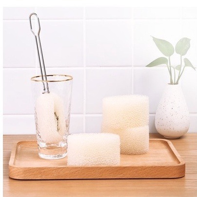 【巔品購物】✅ 發票 304不鏽鋼杯刷 304不鏽鋼海綿刷 洗杯刷 奶瓶刷 清潔茶杯玻璃杯保溫杯 海綿刷子 海綿刷-細節圖3