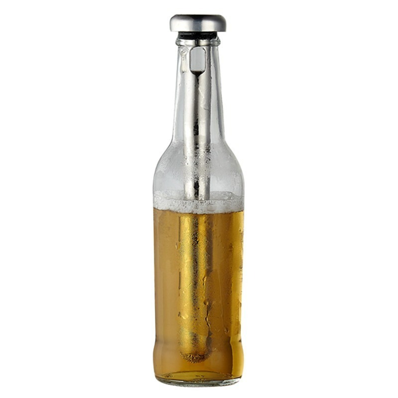 【巔品購物】✅發票 304不鏽鋼啤酒冷卻棒 速凍啤酒棒 自帶開瓶器 冰鎮啤酒棒 不鏽鋼冰棒 冰塊-細節圖5