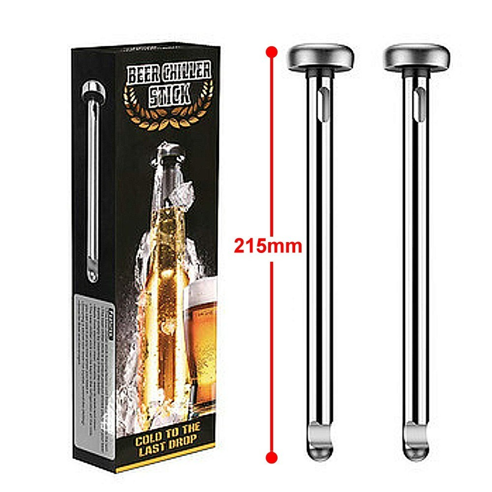 【巔品購物】✅發票 304不鏽鋼啤酒冷卻棒 速凍啤酒棒 自帶開瓶器 冰鎮啤酒棒 不鏽鋼冰棒 冰塊-規格圖7