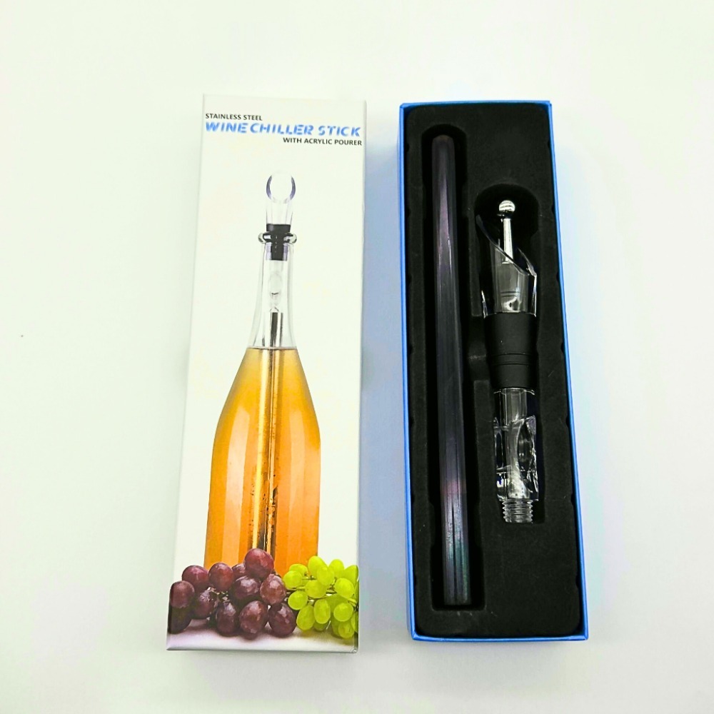 【巔品購物】【發票、台灣現貨】304不鏽鋼速凍飲料冷卻棒 冷凍降溫冰酒棒 啤酒冰棒 環保冰塊-規格圖8