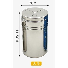 【巔品購物】✅發票 燒烤調味罐 胡椒 孜然 佐料 撒料品罐 廚房 不銹鋼 旋轉多功能調料瓶-規格圖6
