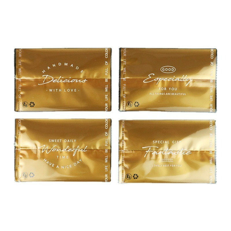 金色太妃糯米魚包裝袋(8*12公分)