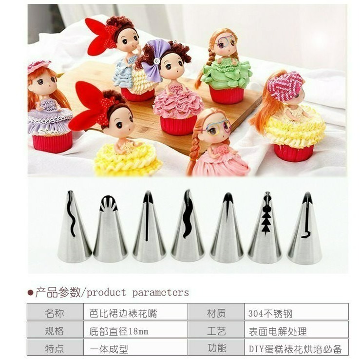 【巔品】✅發票 304不鏽鋼花嘴 泡芙花嘴 平口花嘴 聖安娜花嘴 18齒花嘴 蒙布朗花嘴 栗子泥花嘴 擠花嘴 裱花嘴 烘-細節圖8