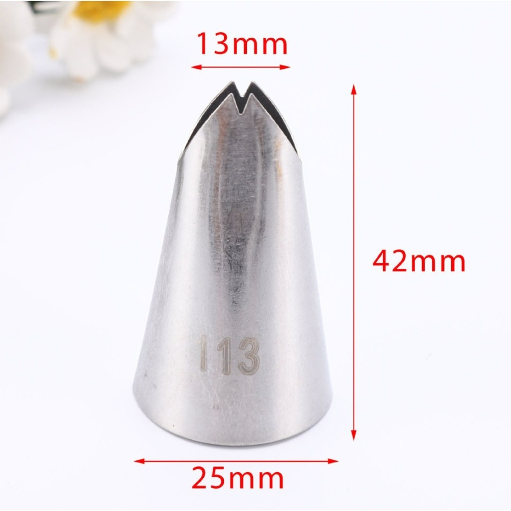 【巔品】✅發票 304不鏽鋼花嘴 泡芙花嘴 平口花嘴 聖安娜花嘴 18齒花嘴 蒙布朗花嘴 栗子泥花嘴 擠花嘴 裱花嘴 烘-細節圖9