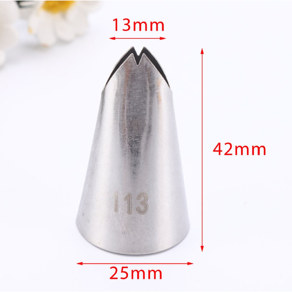 【巔品】✅發票 304不鏽鋼花嘴 泡芙花嘴 平口花嘴 聖安娜花嘴 18齒花嘴 蒙布朗花嘴 栗子泥花嘴 擠花嘴 裱花嘴 烘-規格圖10