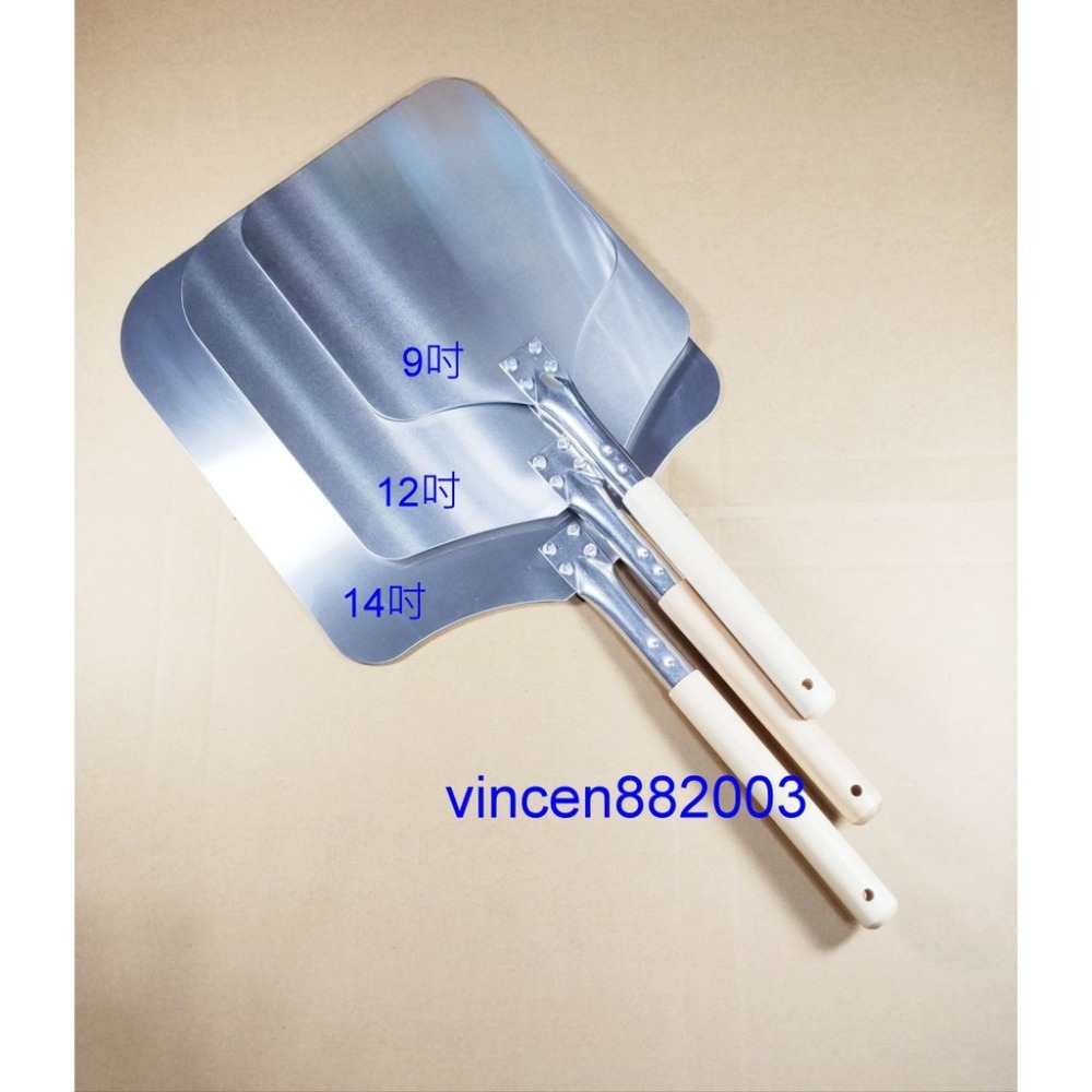 【巔品購物】🌸9吋/12吋/14吋鋁合金木柄披薩鏟 PIZZA鏟 比薩鏟 入爐器 披薩鏟 批薩鏟 出爐器-現貨-細節圖5