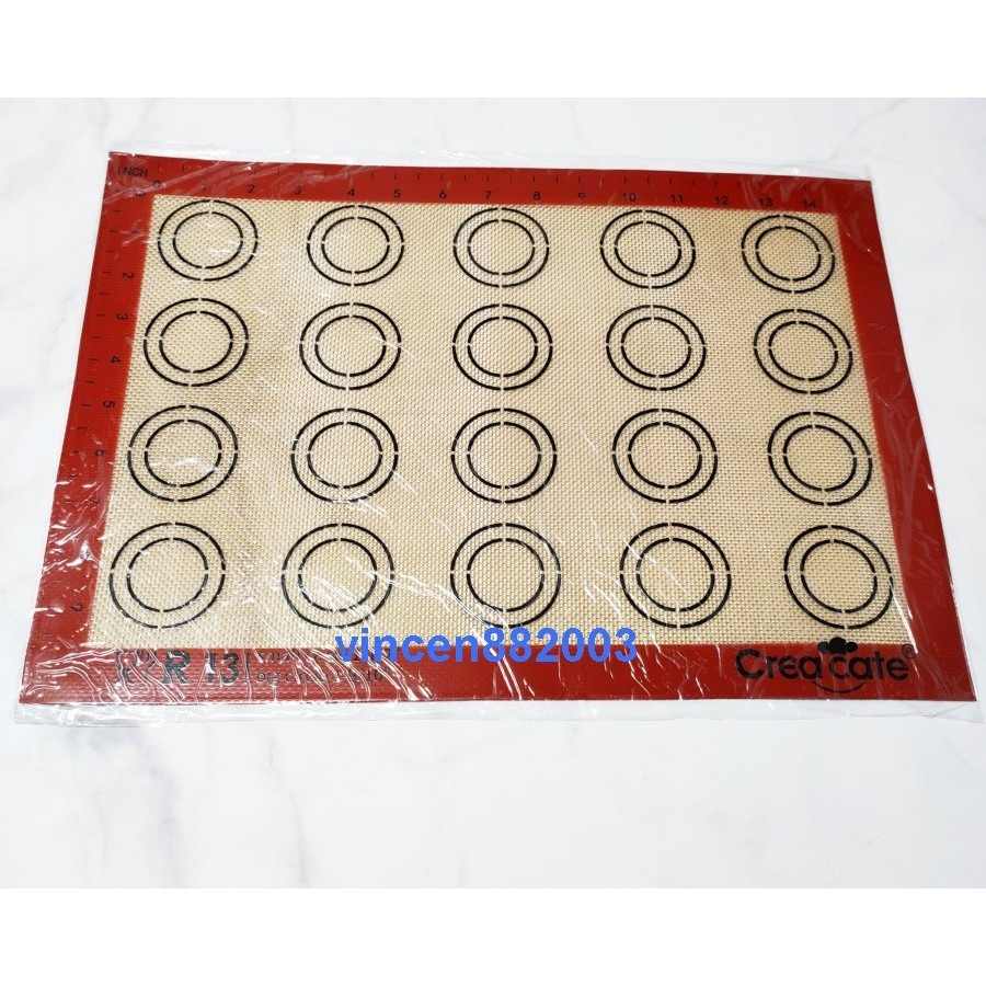 【巔品】⭕好先生烤箱專用 馬卡龍矽膠墊 、焙雅客烤箱專用 / 專業半盤烤箱專用 矽膠墊 餅乾烤墊 杏仁瓦片.泡芙烤墊 馬-規格圖9