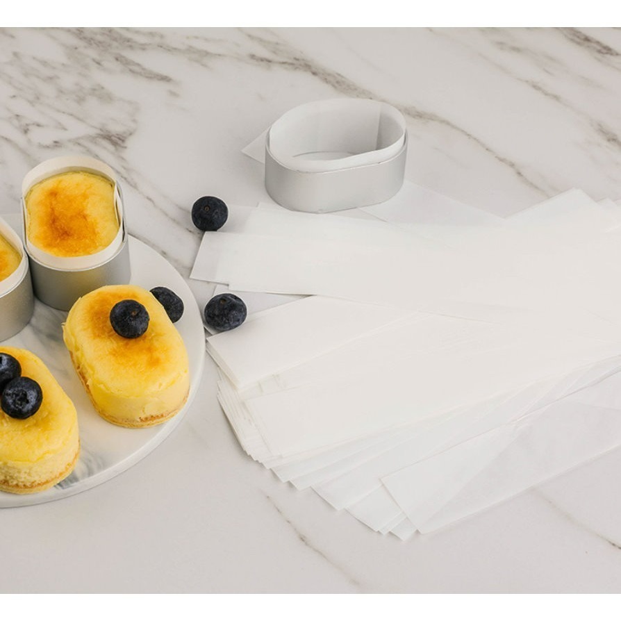 【巔品購物】✅發票 半熟乳酪模10個+油紙100張 半熟芝士乳酪蛋糕模 乳酪模-細節圖2