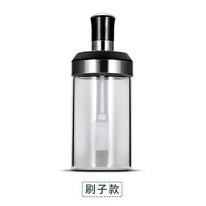 【巔品購物】✅發票 玻璃調味罐 帶勺304不鏽鋼調味料瓶 密封調味瓶 蜂蜜瓶 油刷瓶 調料盒 調味罐-規格圖7