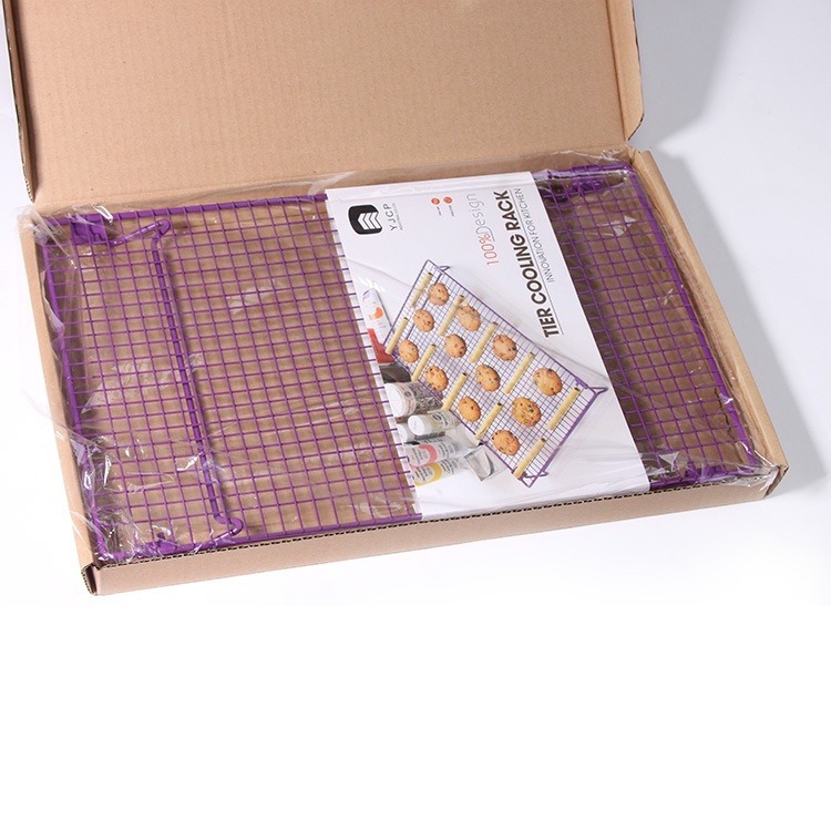 【巔品】✅發票 可折疊、可加疊冷卻架 蛋糕餅乾冷卻架 長方形冷卻架 蛋糕置涼架 餅乾冷卻架 拍照工具 烘焙用品 烘焙用具-細節圖5