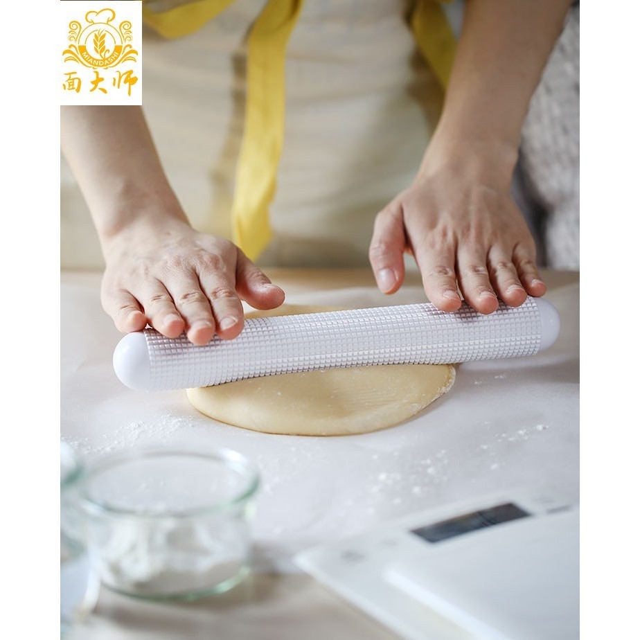 【巔品購物】【面大師】排氣桿麵棍 (大號/小號) 立體浮雕桿麵棍 桿麵棍 桿麵杖-細節圖3