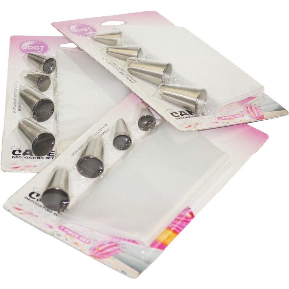 【巔品購物】✅發票 304不鏽鋼裱花嘴組 曲奇擠花嘴組 奶油裱花嘴組 花嘴5件套 花嘴組 裱花嘴 花嘴-細節圖5