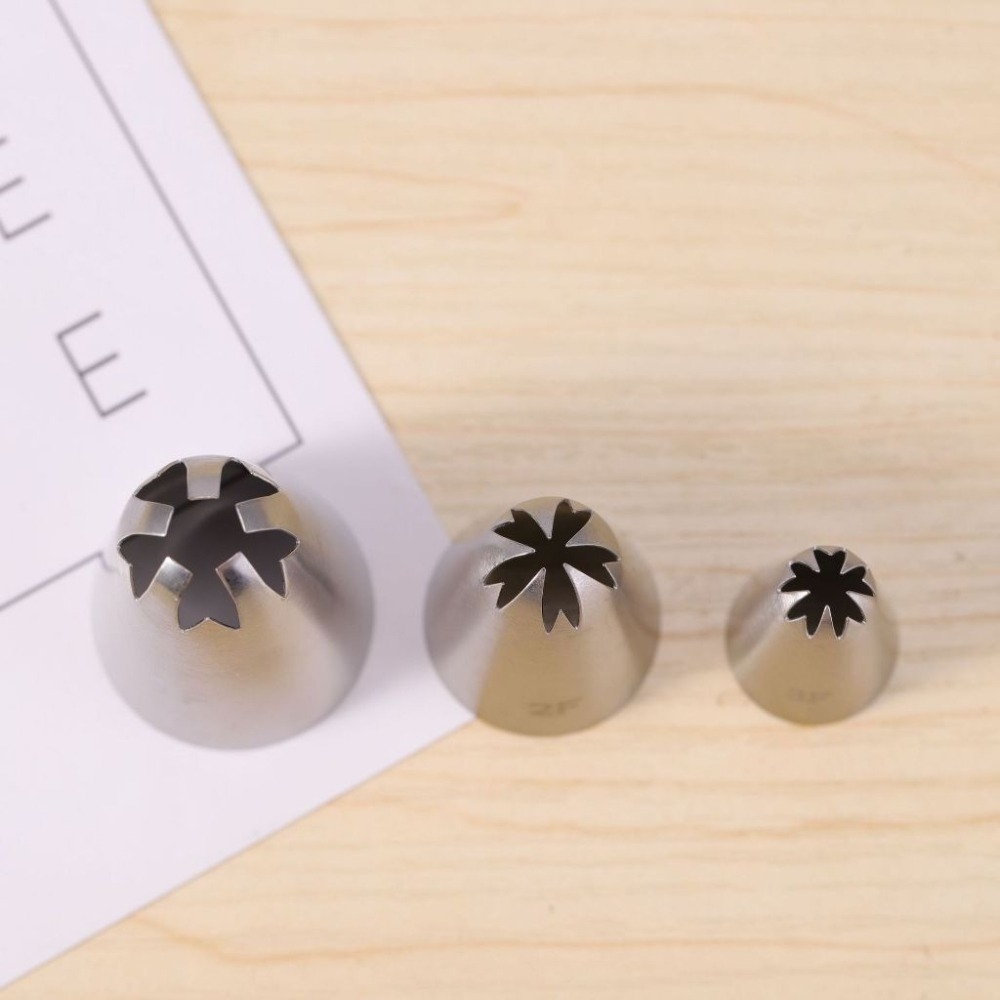 【巔品購物】櫻花花嘴(小號/大號/特大號) 櫻花裱花嘴-細節圖2