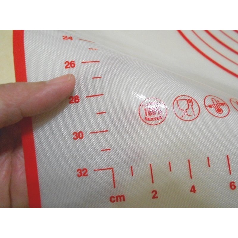 【巔品】✅發票&現貨 BREADLEAF 加大尺寸(50*60公分)鉑金矽膠墊 揉麵墊 加厚耐高溫防滑餅乾麵包操作墊 麵-細節圖8