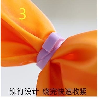 【巔品購物】(10個入) 裱花袋固定環 奶油裱花袋綁口帶 矽膠固定環 擠花袋固定環 擠花袋綁繩 烘焙用品-細節圖7