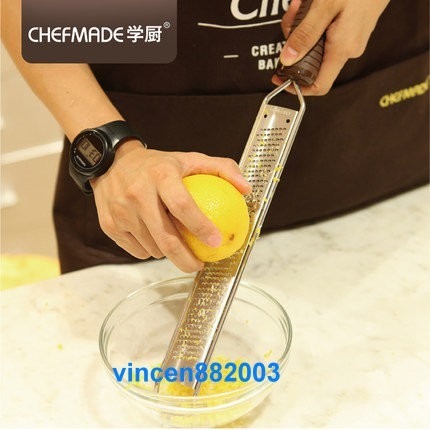 【巔品】[✅發票 & 現貨] chefmade學廚 檸檬刨刀 橘皮刨刀 起士刨屑刀 檸檬皮刨屑刀 檸檬皮刨屑刀 (附保護-細節圖2