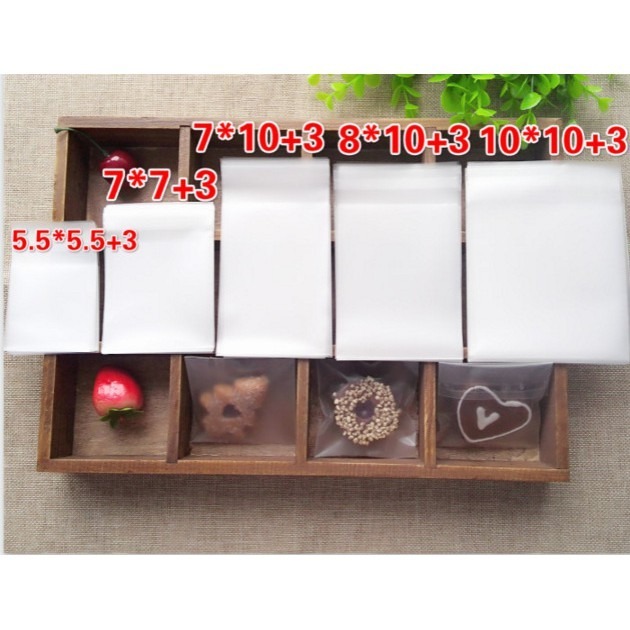 【巔品購物】✅發票[機封袋/自黏袋] 磨砂半透明餅乾袋 鳳梨酥袋 雪Q餅袋 點心袋 月餅袋 糖果袋 磨砂機封袋 自黏袋-細節圖5