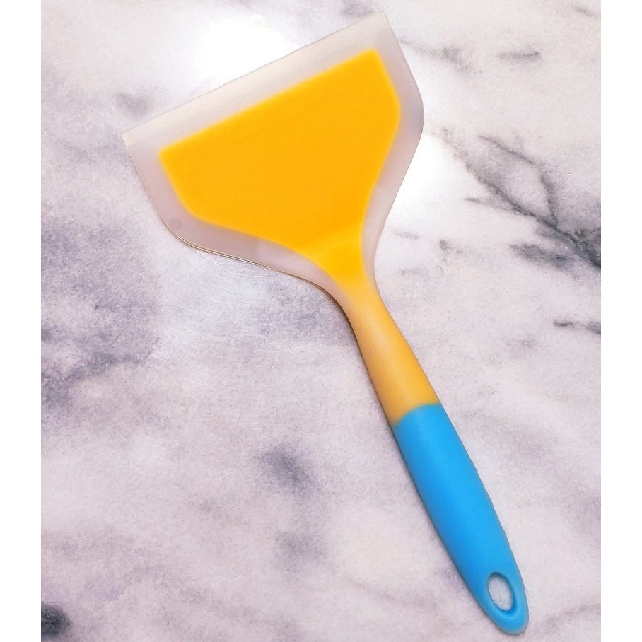 黃藍色(橘黃鏟面+藍色手柄)