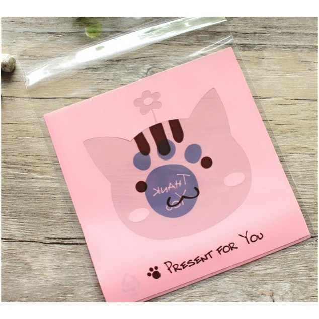 (17)粉紅小貓(10*10+3公分)