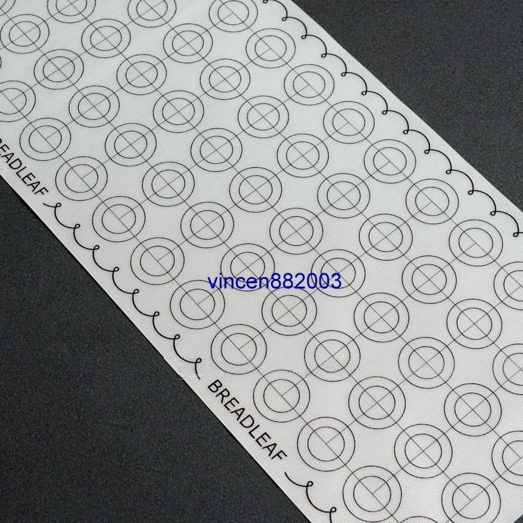 【巔品】✅發票&現貨 BREADLEAF 60cm x 26cm 可剪裁耐高溫矽膠墊 馬卡龍墊 餅乾墊 可剪裁矽膠墊 鉑-細節圖2