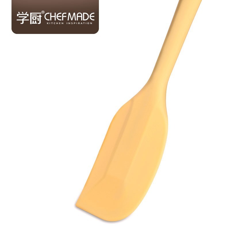 【巔品購物】✅發票&現貨 刮刀2支入 chefmade 學廚 一體成型耐高溫矽膠刮刀 烘焙模具 烘焙用品 果醬工具 刮刀-細節圖2