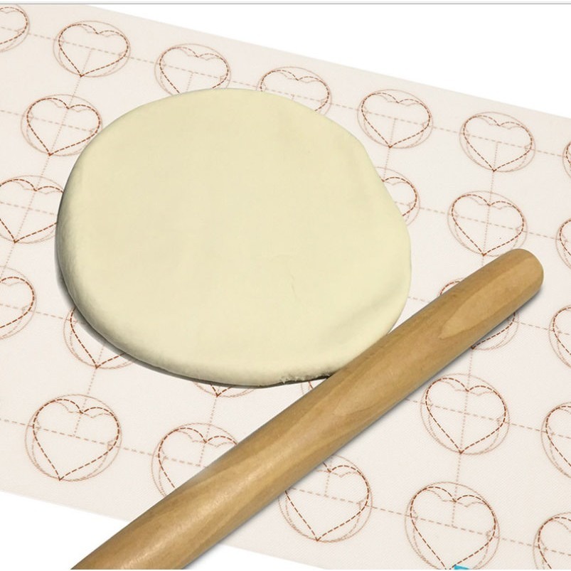 【巔品】✅發票 Bluedrop 藍點 雙面三款圖案可剪裁 28*39公分 玻璃纖維馬卡龍墊 馬卡龍矽膠烤墊 鉑金矽膠墊-細節圖2