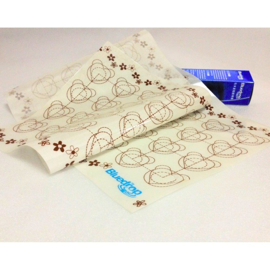 【巔品】✅發票 可剪裁 Bluedrop 藍點 27.5*80cm 可剪裁矽膠墊 玻璃纖維馬卡龍烤墊 馬卡龍矽膠墊 烤墊-細節圖7