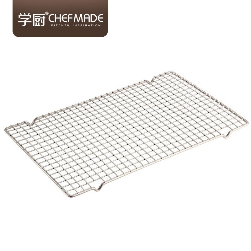 【巔品購物】✅發票&現貨 chefmade 學廚 重型鋼 大號冷卻架 蛋糕餅乾冷卻 置涼架 拍照工具 拍照美-細節圖2
