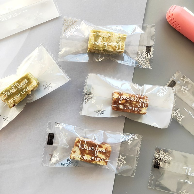 【巔品】✅發票 4*9公分 牛軋糖包裝袋 糖果紙 糖果袋 糖果包裝袋 南棗核桃糕包裝袋 牛軋糖機封袋 牛軋糖包裝紙 牛軋-規格圖9