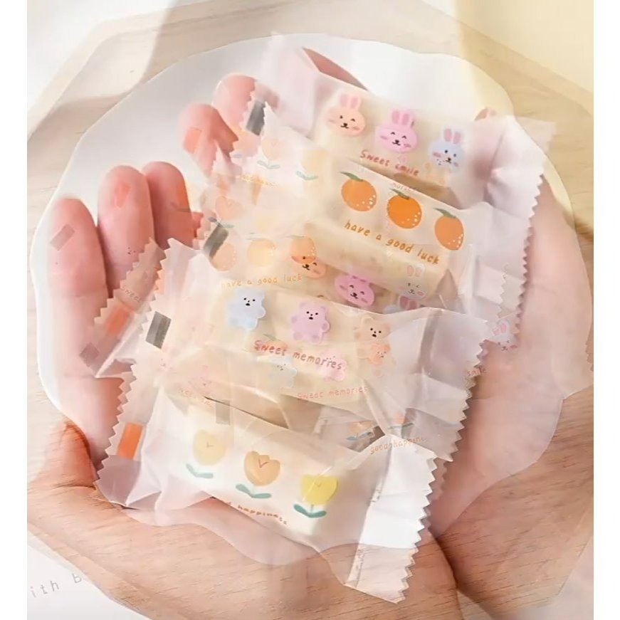 【巔品】✅發票 (約200入) 牛軋糖包裝袋 南棗核桃糕包裝袋 糖果機封袋 糖果袋 糖果包裝袋 巧克力袋 烘焙包裝袋 牛-細節圖2