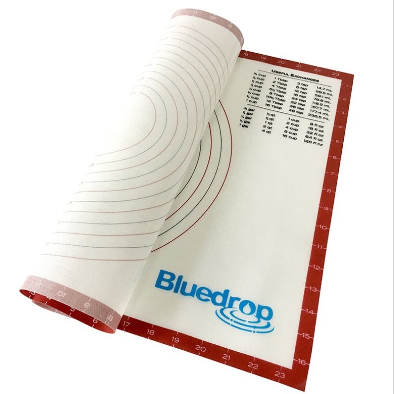 【巔品】Bluedrop藍點 矽膠揉麵墊 61x43cm 鉑金矽膠墊 烘焙墊 不沾矽膠墊 耐高溫矽墊防滑墊 出口美國矽膠-細節圖6