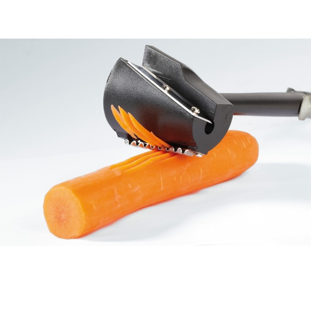 【巔品購物】✅ 【現貨&發票】蔬果削鉛筆機 螺旋切花器 瓜果蔬菜捲器 切菜削皮/切絲器 漏花鬥切絲器-細節圖2