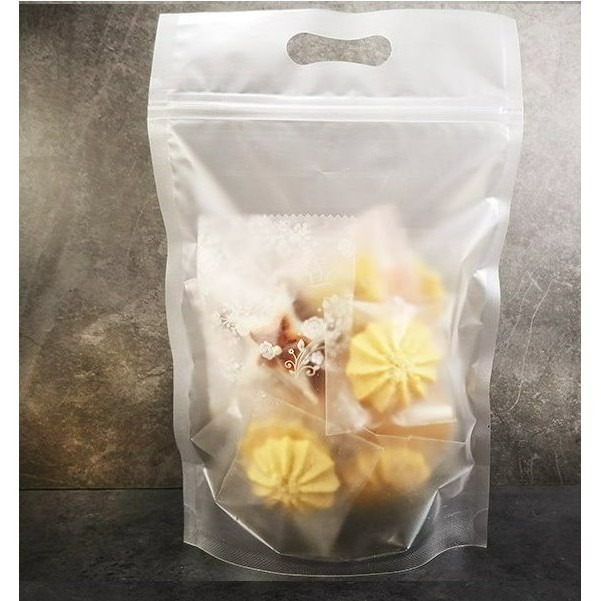 【巔品】✅發票(25入)6兩袋 站立夾鏈袋 夾鍊袋 點心袋 餅乾袋 雪Q餅袋 牛軋糖袋 站立袋 牛軋餅袋 雪花酥袋 機封-規格圖8