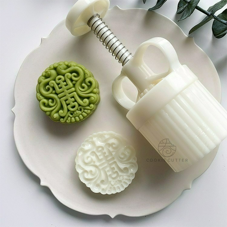 【巔品】✅發票 日式立體櫻花木槿花 蝴蝶 桃山皮月餅模 鳯梨酥壓模 綠豆糕壓模 綠豆糕模 冰皮 月餅壓模 宏印臻品月餅模-細節圖9