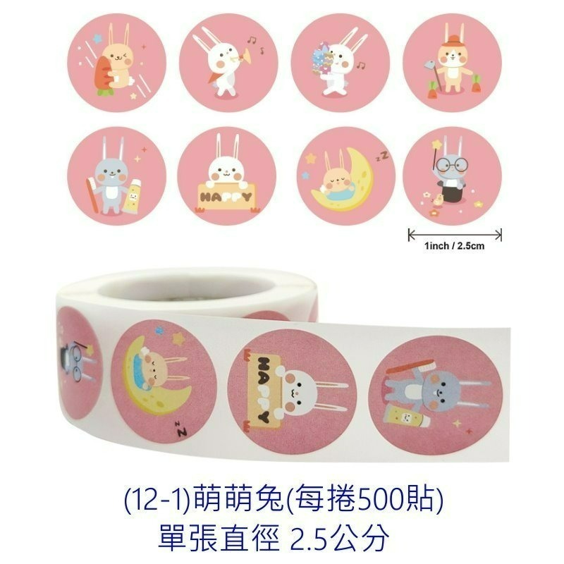 【巔品】🌺整捲貼紙500枚🌺 烘焙封口貼 thank you 感謝貼紙 西點包裝封口貼 烘焙封口貼 信封封口貼紙-規格圖9