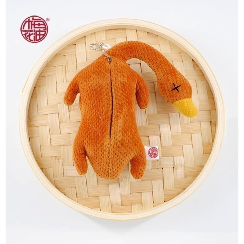 【現貨】烤乳豬環保袋 烤鴨購物袋 掛飾吊飾 創意 可愛 造型 生日禮物 女友禮物 學生 兒童 南京梅花油-細節圖2