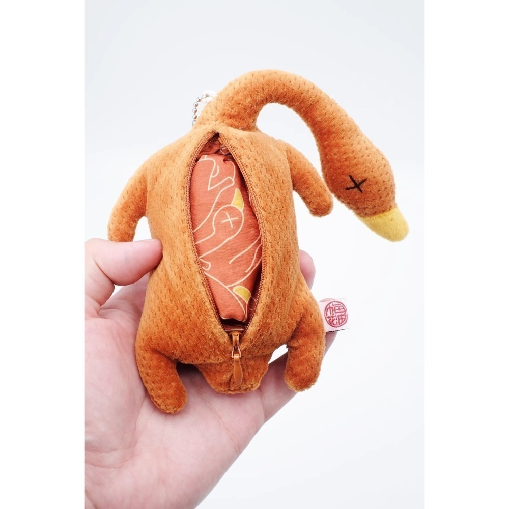 【現貨】烤乳豬環保袋 烤鴨購物袋 掛飾吊飾 創意 可愛 造型 生日禮物 女友禮物 學生 兒童 南京梅花油-細節圖3