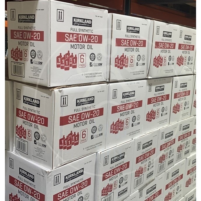 【宅配免運】Kirkland 科克蘭 0W-20 全合成機油 946毫升 X 6入 0w20 科克蘭機油 Costco-細節圖2