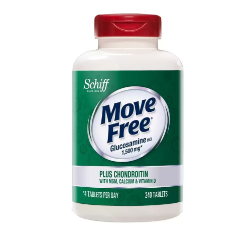 Move Free 益節 五合一 (葡萄糖胺 軟骨素 MSM 維生素D 鈣) 240錠 Costco